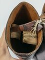 Paar Stiefel für weibliches Personal der Wehrmacht ( Helferinnen und RAD w. ) Getragenes Paar in gutem Zustand, Sohlenlänge 25,5cm