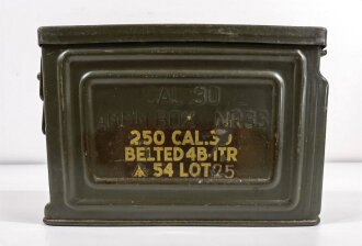 U.S. Cal. 30 Ammunition box, original paint, uncleaned,...