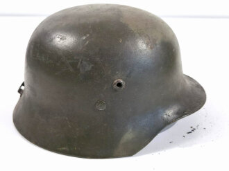 Ungarn, Stahlhelm 2. Weltkrieg M38, Originallack