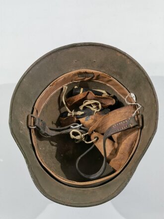 Ungarn, Stahlhelm 2. Weltkrieg M38, Originallack