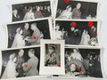 Konvolut Hochzeitsfotos eines Angehörigen der Sturmartillerie in der Leibstandarte Adolf Hitler.  Die Fotos meist 8 x 13,5cm