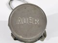 Bereitschaftsbüchse für eine Gasmaske  der Firma " Auer" Originallack