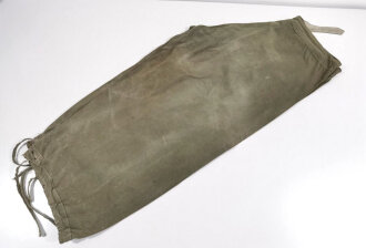 Überhose zur  Windbluse für Gebirgsjäger der Wehrmacht. getragenes Kammerstück