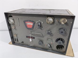 80 Watt Sender a datiert 1941 ( für Panzerspähwagen und Schützenpanzer) Originallack, guter Gesamtzustand, Funktion nicht geprüft