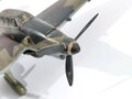 Junkers Ju87 "Stuka" Kampfflugzeug, Modell aus Holz. Originallack, Flügelspannweite 56cm " Unserem Kompaniechef Weihnacht 1940 W-Zug"