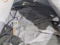 Luftwaffe,  Bekleidungssack für fliegendes Personal ( zum Transport der Uniform während die Sonderbekleidung getragen wird ) Getragenes Stück, die beiden kurzen Reissverschlüsse defekt, ungereinigtes Stück