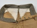 Kurze Tropenhose Luftwaffe. Getragenes Stück in gutem Gesamtzustand, eigenmächtig gekürzte, ehemals lange Hose