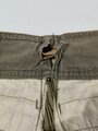 Kurze Tropenhose Luftwaffe. Getragenes Stück in gutem Gesamtzustand, eigenmächtig gekürzte, ehemals lange Hose