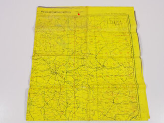 Luftwaffe, "Luft Navigationskarte in Mercatorprojektion"  Zusammendruck 15 Baltikum Kaukasus.