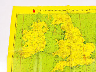 Luftwaffe, "Luft Navigationskarte in Mercatorprojektion"  England