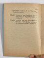 D.( Luft) 4604 " Dienstanweisung für den Führer des Begleitkommandos eines Munitionstransportes..." Ausgabe 1942 mit 24 Seiten