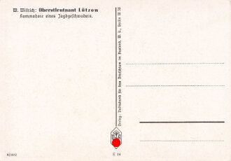 Ansichtskarte Luftwaffe " W. WIllrich -...