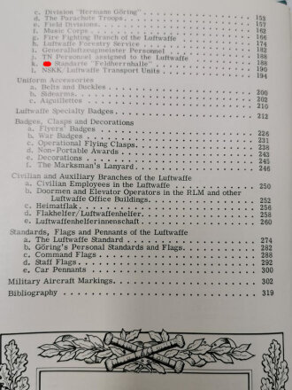 "Air Organizations of the Third Reich - The Luftwaffe" 320 Seiten, englisch, über DIN A5, gebraucht