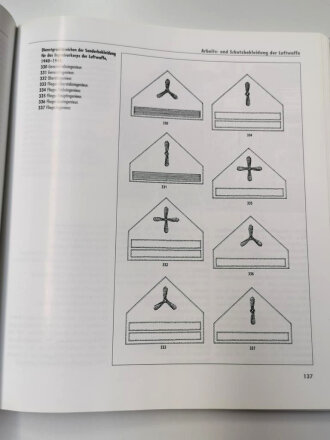 "Uniformen und Abzeichen der Luftwaffe 1940-1945" 316 Seiten, ca.DIN A4, gebraucht