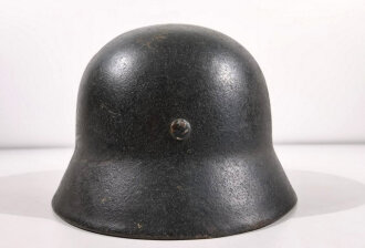 Luftwaffe Stahlhelm Modell 1940. Zusammengehöriges, in allen Teilen originales Stück in gutem Gesamtzustand