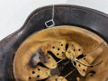Luftwaffe Stahlhelm Modell 1940. Zusammengehöriges, in allen Teilen originales Stück in gutem Gesamtzustand