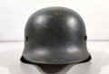 Luftwaffe Stahlhelm Modell 1940. Zusammengehöriges, in allen Teilen originales Stück in gutem Gesamtzustand