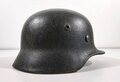 Luftwaffe Stahlhelm Modell 1940. Zusammengehöriges, in allen Teilen originales Stück in gutem Gesamtzustand