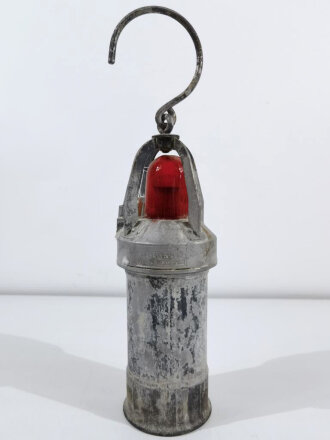 Luftwaffe Hinderniskennzeichnung , Panzerhandlampe Fl 56211.  Ungereinigtes Stück, KEIN VERSAND NACH ÜBERSEE