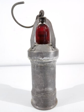 Luftwaffe Hinderniskennzeichnung , Panzerhandlampe Fl 56211.  Ungereinigtes Stück, KEIN VERSAND NACH ÜBERSEE