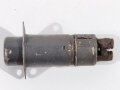 Luftwaffe Reststandswarnlampe, Kraftstoffwarnlicht FL 32262, Verbaut in Me109, Fw190, Me110. Ungereinigtes Stück, Funktion nicht geprüft