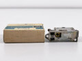Luftwaffe Selbstschalter zur Sicherung der elektrischen Bordanlage gegen Überlastung und Kurzschluß. FL E 5000 02, ungebrauchtes Stück in der originalen Verpackung