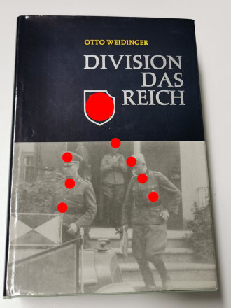 "Division Das Reich der Weg der 2. SS-Panzer-Division 1943-1945 Teil V", 621 Seiten, ca DIN A5, gebraucht