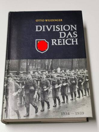 "Division Das Reich der Weg der 2. SS-Panzer-Division 1934-1939 Teil I", 368 Seiten, ca DIN A5, gebraucht