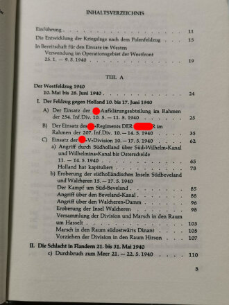 "Division Das Reich der Weg der 2. SS-Panzer-Division 1940-1941 Teil II", 559 Seiten, ca DIN A5, gebraucht