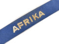 Ärmelband " Afrika" blaue Ausführung für die Luftwaffe