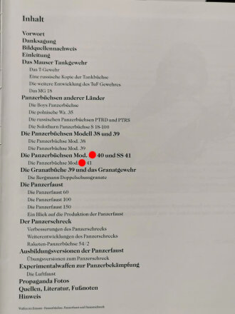 "Panzerbüchse, Panzerfaust und Panzerschreck - Waffen im Einsatz - Die PK-Foto-Serie Band 5", 255 Seiten, DIN A5, gebraucht