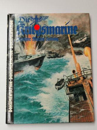 " Die Kriegsmarine Deutsche Marine Zeitung, Band V 1944", 168 Seiten, über DIN A4, gebraucht