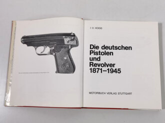 "Die deutschen Pistolen und Revolver 1871-1945", 205 Seiten, gebraucht