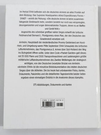 "Arnheim 1944 Die größte Luftlandeoperation", 118 Seiten, unter A4, gebraucht
