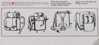 "German Combat Equipments 1939-45 (Men-at-Arms Series)", 47 pages, English language book, used good 