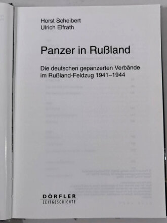 "Panzer in Rußland Die deutschen gepanzerten...