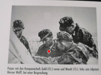 "Jochen Peiper - Kommandeur Panzerregiment Leibstandarte", 448 Seiten, gebraucht, über DIN A4