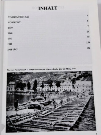 "Deutsche Pioniere im Einsatz 1939-1945 Eine Chronik in Bildern", 208 Seiten, über A5, gebraucht