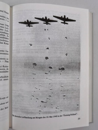 "Fallschirmjäger 1939-1945 Weg und Schicksal einer Truppe", 160 Seiten, A5, gebraucht