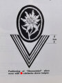 "Cloth Insignia of the SS", 496 pages, in English, used book good condition
