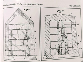"Luftschutztürme und ihre Bauarten 1934 bis heute" 80 Seiten, ca DIN A5, gebraucht