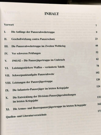 "Die deutsche Panzerjägertruppe 1935-1945" 174 Seiten, ca DIN A5, gebraucht