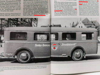 "Reichsautozug Deutschland und Hilfszug Bayern " 112 Seiten, ca DIN A5