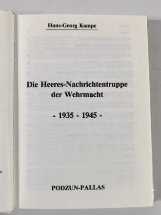 "Die Heeres-Nachrichtentruppe der Wehrmacht...