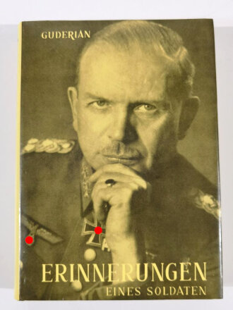 "Erinnungen eines Soldaten",von Heinz Guderian,  464 Seiten, unter A4, gebraucht