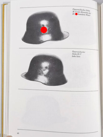 "Der Deutsche Stahlhelm Eine Entwicklungsgeschichte in Text und Bildern", 80 Seiten, unter A4, gebraucht