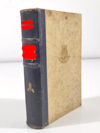 "Mein Kampf Hochzeitsausgabe der Stadt Bielefeld", 1941, 781 Seiten, guter Zustand, etwas fleckig