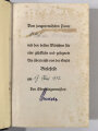 "Mein Kampf Hochzeitsausgabe der Stadt Bielefeld", 1941, 781 Seiten, guter Zustand, etwas fleckig