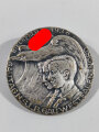 Metallabzeichen " Gautag N.S.L.B. Gau Westfalen- nord, Bielefeld 1936 " Durchmesser 38mm