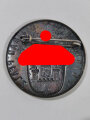 Blechabzeichen " 1. Gautag des R.E.V. Gau Pfalz, Landau 25.9.1934 " Durchmesser 36mm
